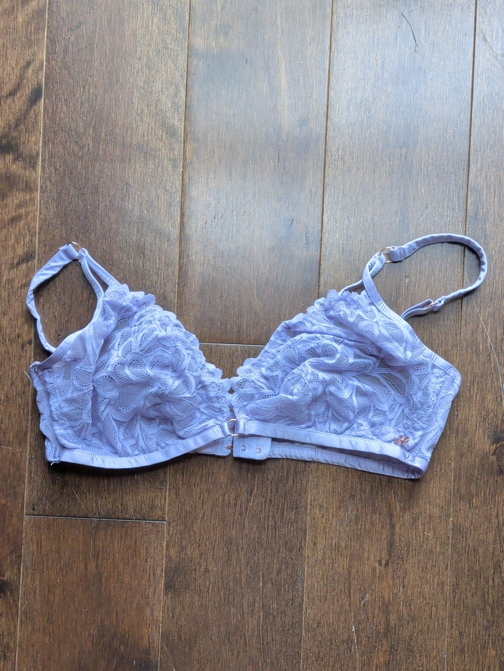 Savage Xโ Fenty Lavender Lace Underwire Bra